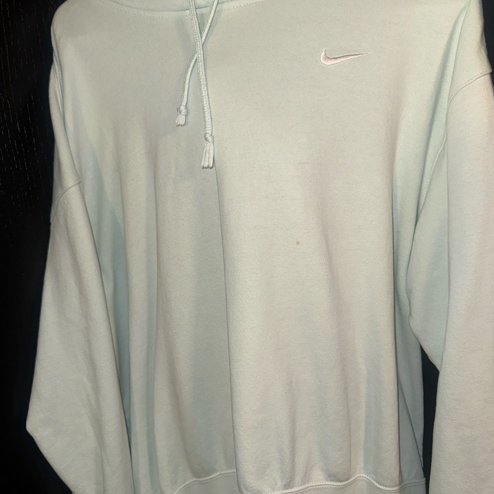 Nike women Pastel Blue Hoodie
